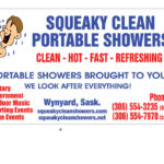 Squeaky Clean Portable Showers